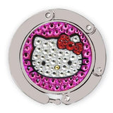 Hello kitty pink swarovski image for luxe link purse hook