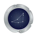 Capricorn constellation for luxe link purse hook