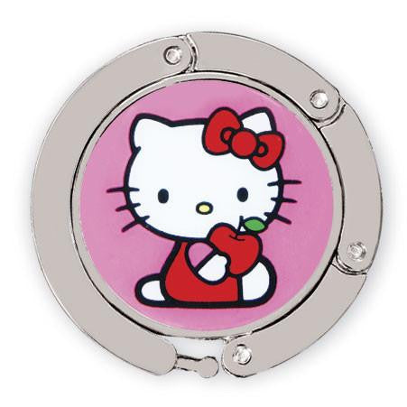 Sitting hello kitty pink image for luxe link purse hook