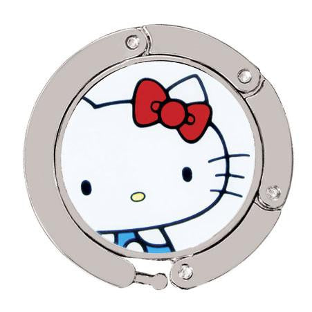 Hello kitty white main image for luxe link purse hook