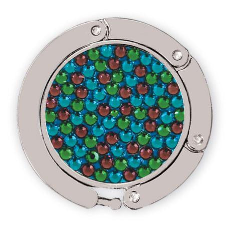fiji swarovski luxe link purse hook second image