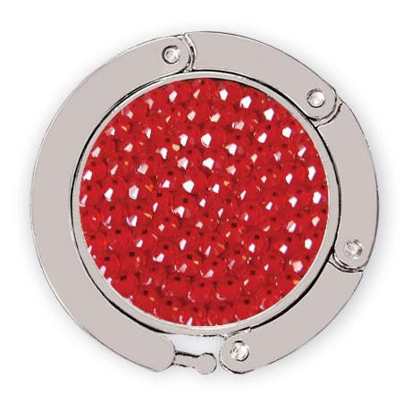 Ruby Swarovski Luxe Link purse hook