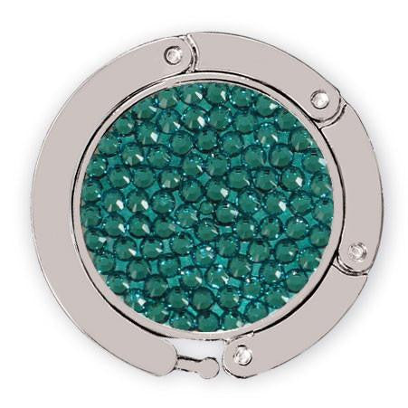 Turquoise Swarovski Luxe Link purse hook